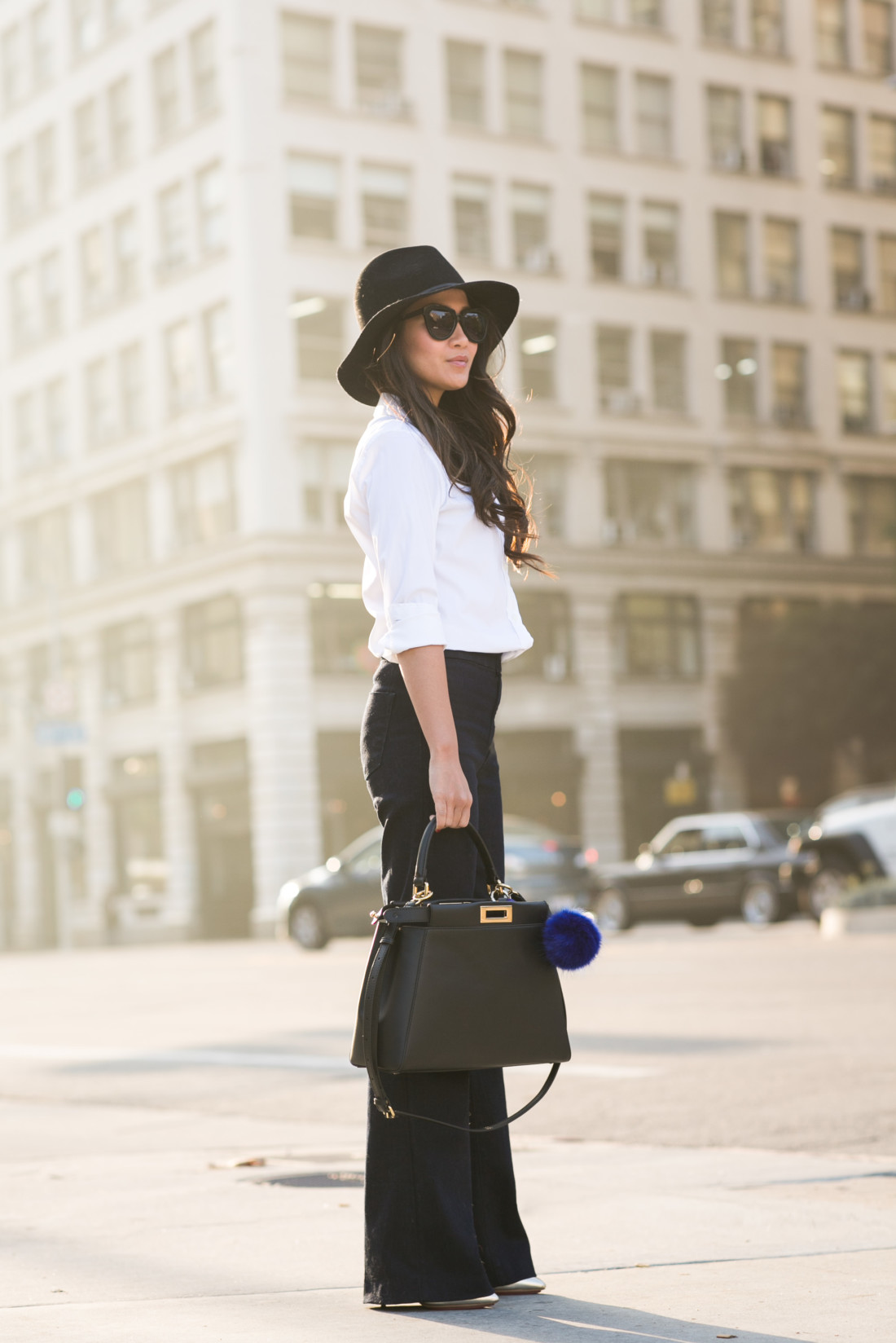 fendi peekaboo street style