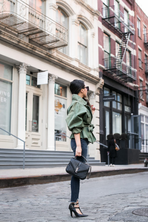 Spring Mix :: Cut-out blouse & Distressed jeans - Wendy's Lookbook