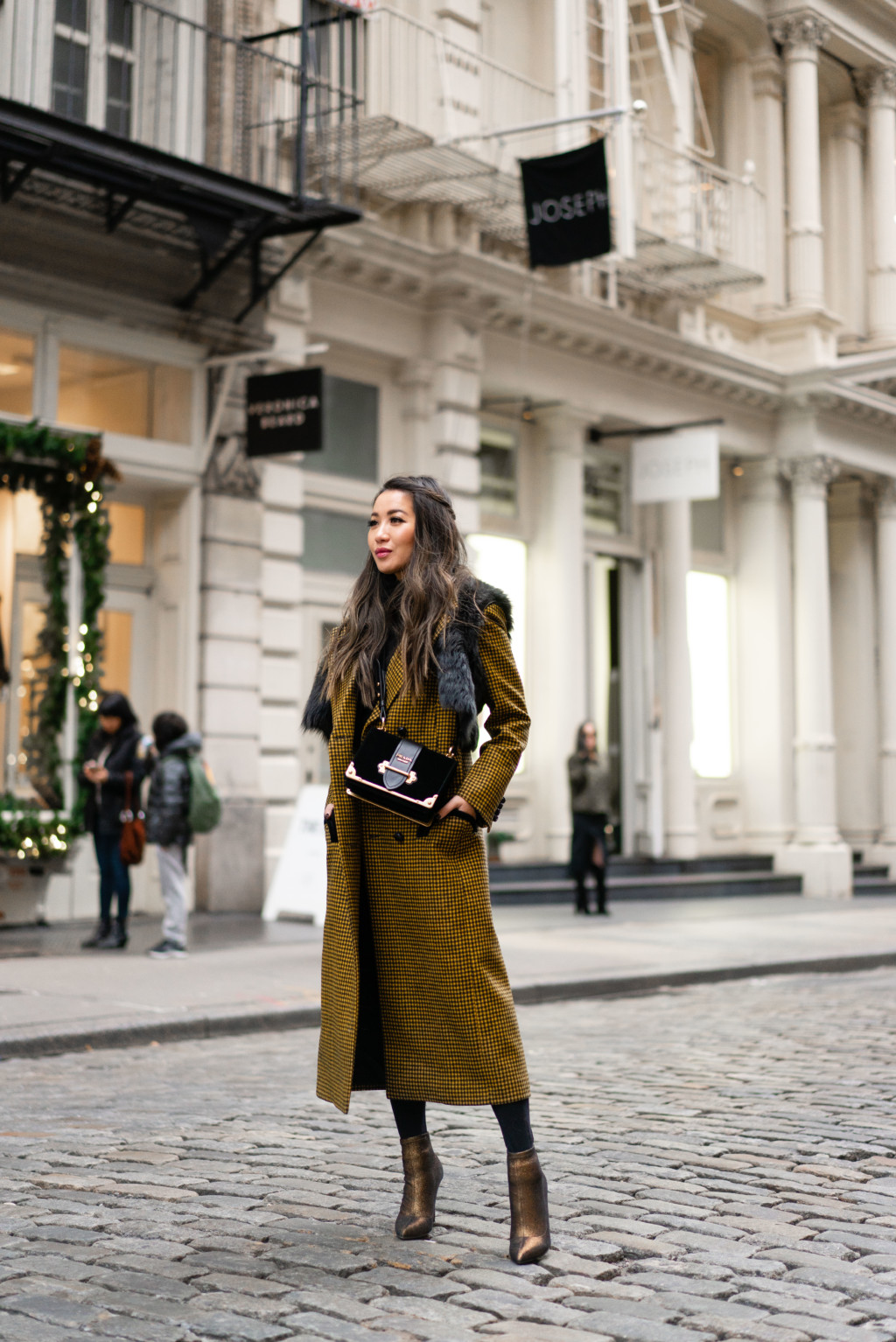 Mad for Checks, Winter Layering in NYC - Wendy's Lookbook