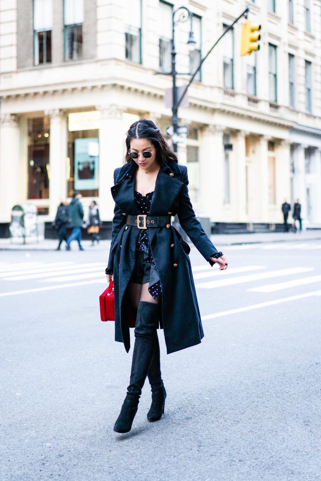 Silver Winter :: Midi skirt & Tall boots - Wendy's Lookbook