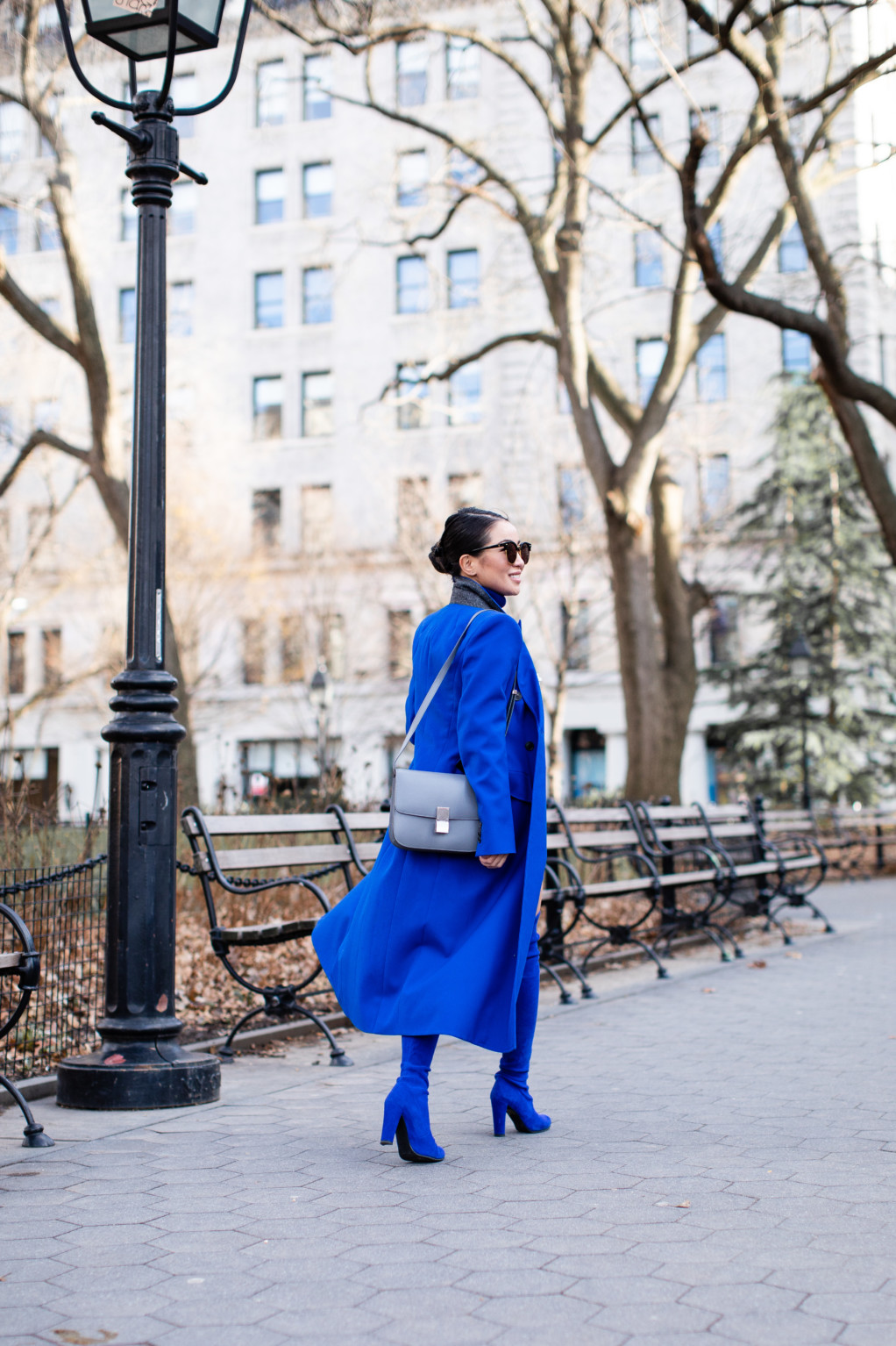 Monochromatic Blue - Winter Style - Wendy's Lookbook