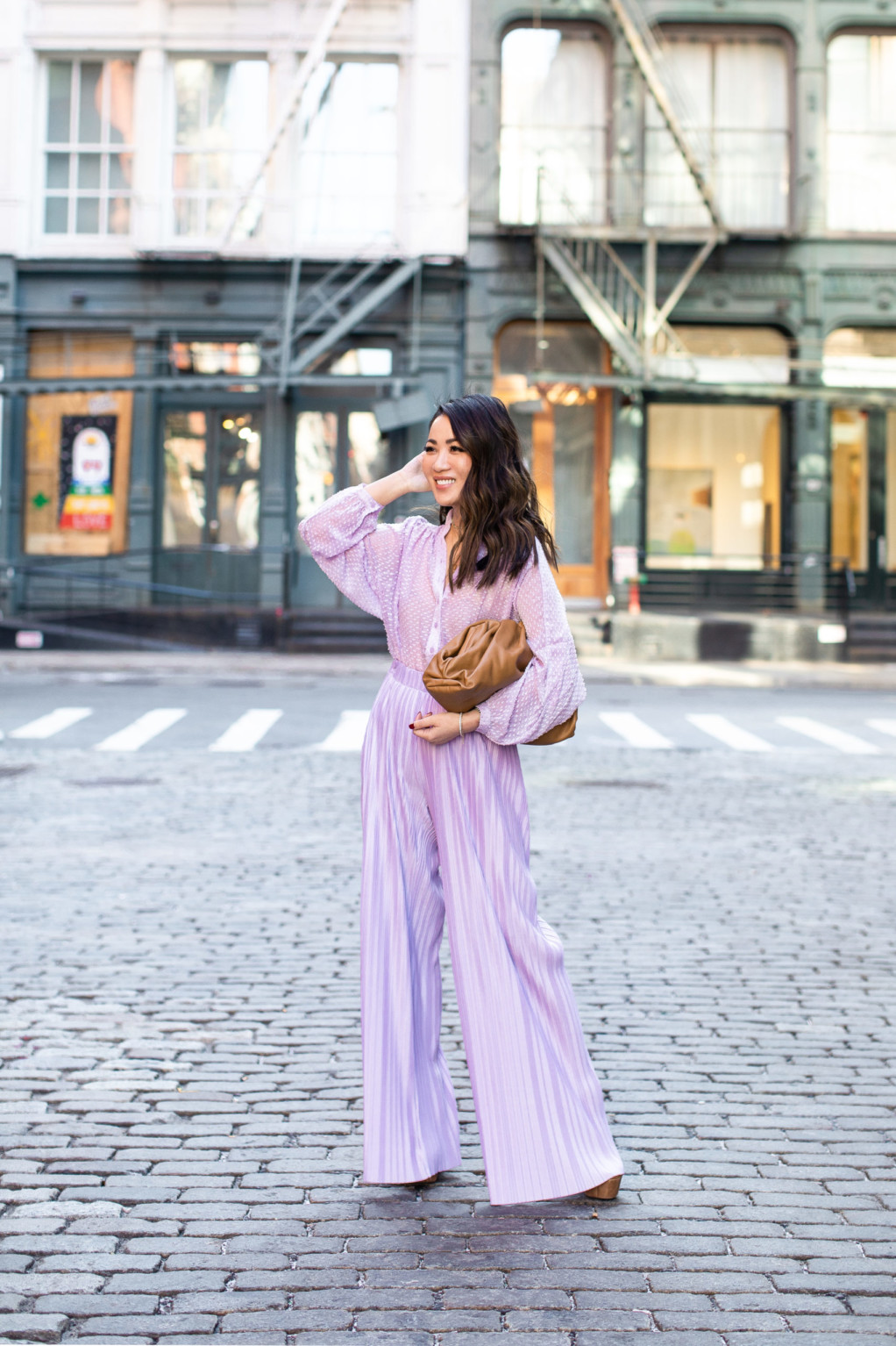 Color Me Spring :: Pink Scarf & Balenciaga - Wendy's Lookbook